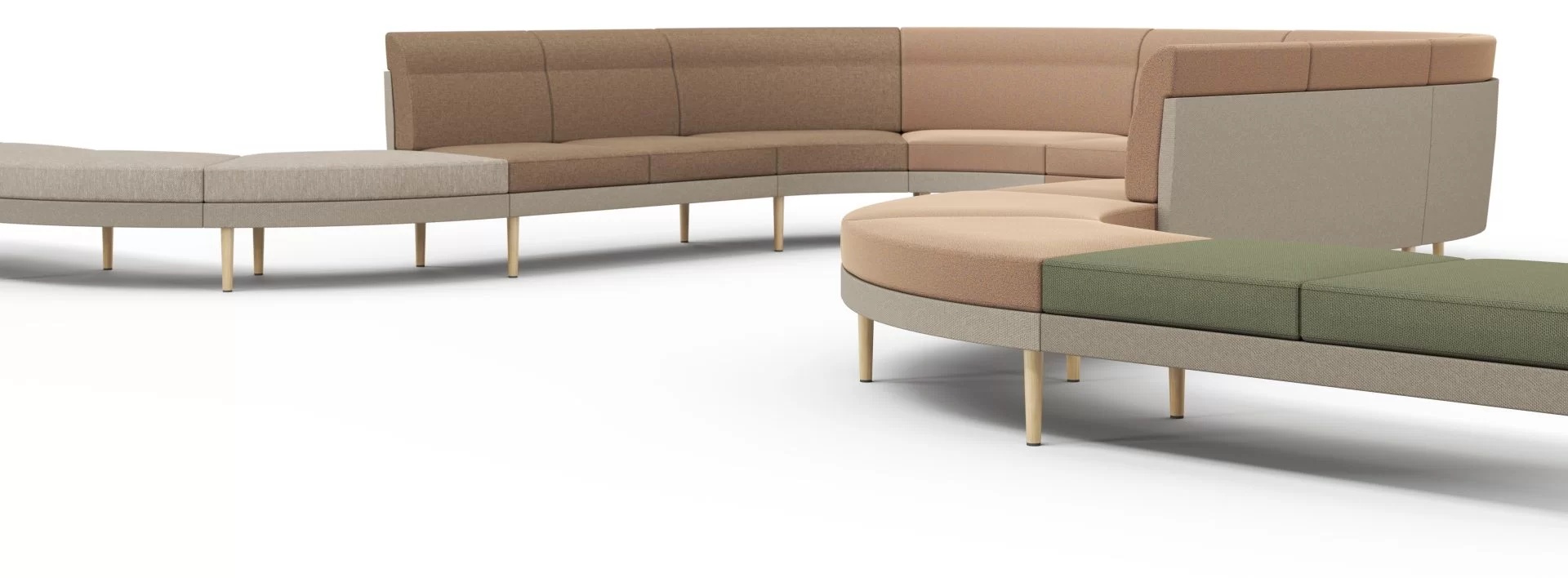Narbutas modularna sofa Arcipelago