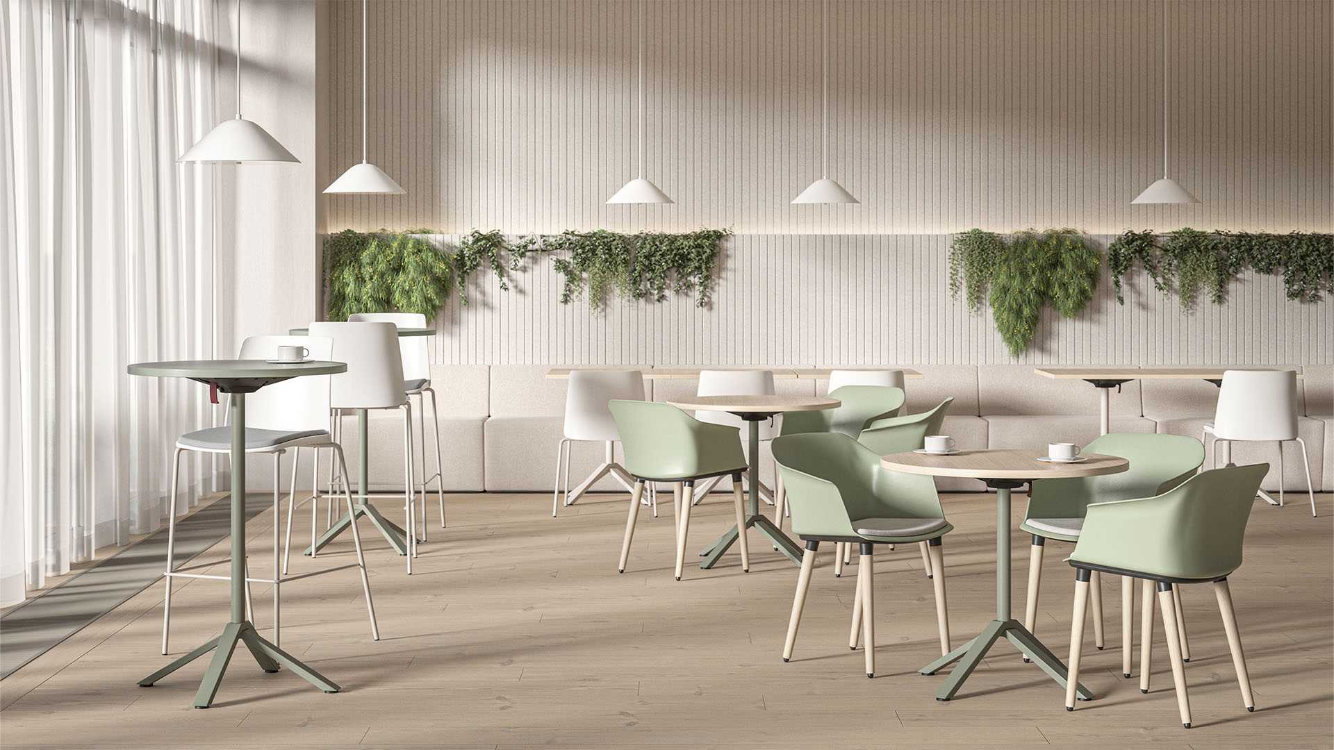 Narbutas preklopni stolovi Flip-Top uređenje ureda