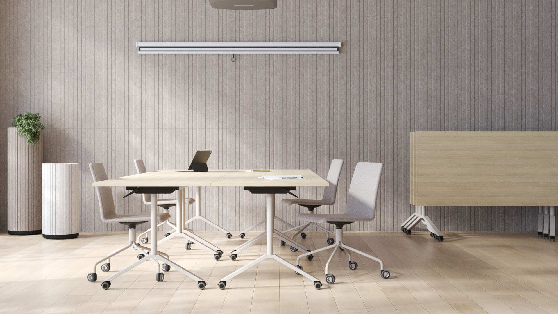 Narbutas preklopni stolovi Flip-Top za vaš ured