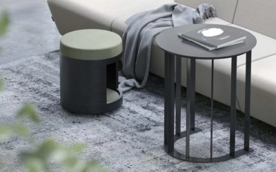 Uredski stolić s tabureom Zoo Zoo